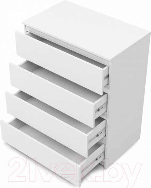 Изображение товара Комод MySTAR Сноули ИВ-121.01 (белый)