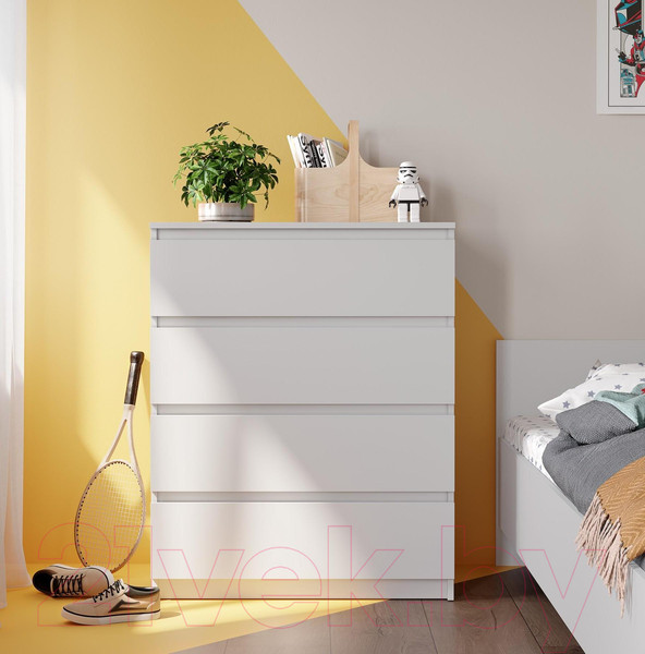 Изображение товара Комод MySTAR Сноули ИВ-121.01 (белый)