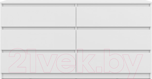 Изображение товара Комод MySTAR Сноули ИВ-121.09 (белый)