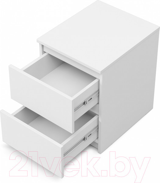 Изображение товара Прикроватная тумба MySTAR Сноули ИВ-121.02 (белый)