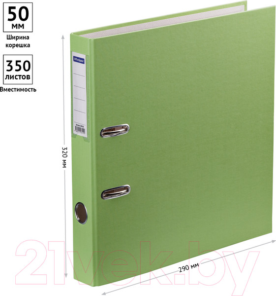 Изображение товара Папка-регистратор OfficeSpace 289630 (фисташковый)