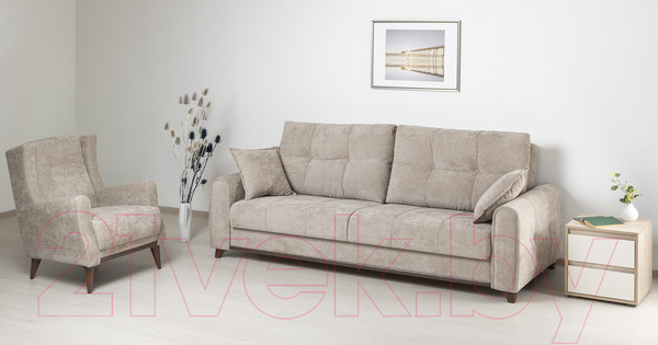 Изображение товара Диван Нижегородмебель и К Плимут ТД 378