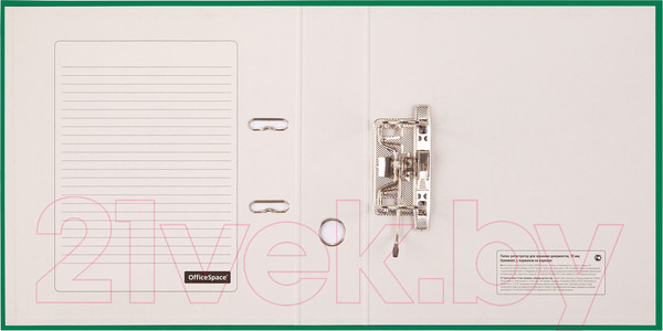 Изображение товара Папка-регистратор OfficeSpace AFbv70-2-730/162577 (зеленый)