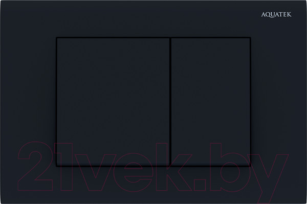Изображение товара Кнопка для инсталляции Aquatek KDI-0000012 (черный матовый)