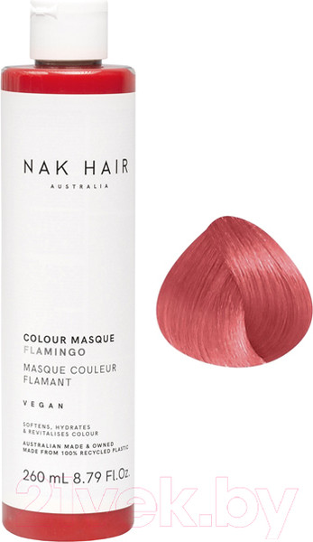 Изображение товара Оттеночный бальзам для волос Nak Colour Masque Flamingo (260мл)