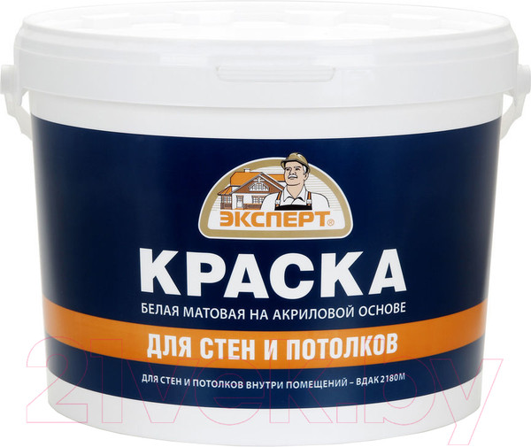 Изображение товара Краска Эксперт Для стен и потолков (14кг)