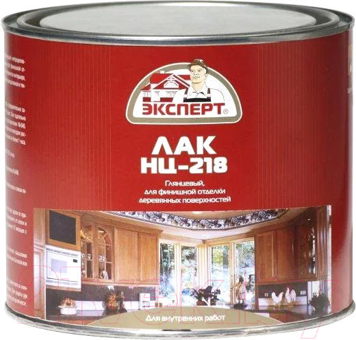 Изображение товара Лак Эксперт Мебельный НЦ-218М (1.7кг)