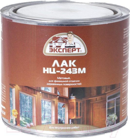 Изображение товара Лак Эксперт Мебельный НЦ-243М матовый (700г)