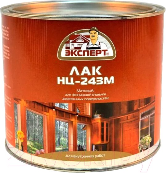 Изображение товара Лак Эксперт Мебельный НЦ-243М матовый (1.7кг)