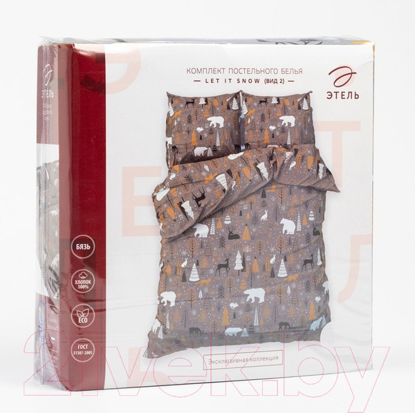 Изображение товара Комплект постельного белья Этель Let it Snow / 4349494