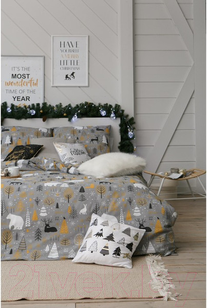 Изображение товара Комплект постельного белья Этель Let it Snow / 4349494