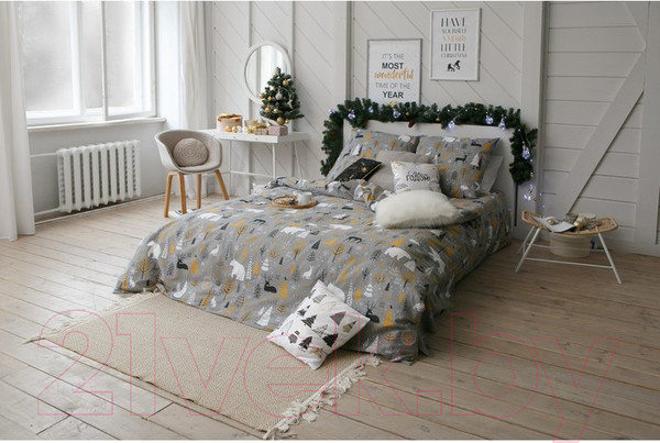 Изображение товара Комплект постельного белья Этель Let it Snow / 4349494