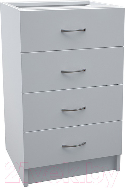 Изображение товара Тумба МДК ТБ1 приставная 454x456x739 (белый)