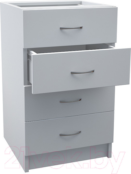 Изображение товара Тумба МДК ТБ1 приставная 454x456x739 (белый)