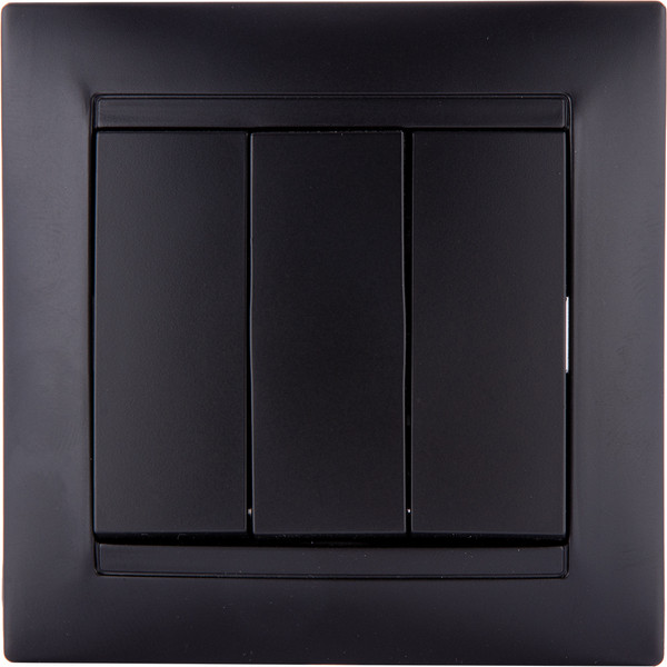 Изображение товара Выключатель TDM Лама SQ1815-0603 (графит)