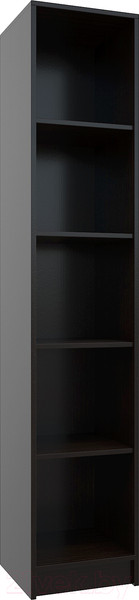 Изображение товара Стеллаж МДК СЛУ1 узкий открытый 390x370x2000 (венге)