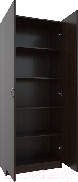 Изображение товара Стеллаж МДК СЛШ2 широкий закрытый 780x386x2000 (венге)