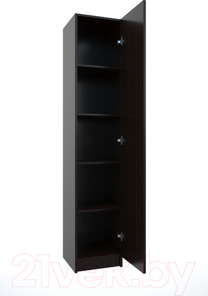 Изображение товара Стеллаж МДК СЛУ2 узкий закрытый 390x386x2000 (венге)