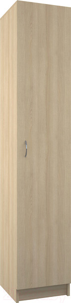 Изображение товара Стеллаж МДК СЛУ2 узкий закрытый 390x386x2000 (дуб млечный)