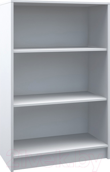 Изображение товара Стеллаж МДК СЛН1 широкий открытый низкий 780x370x1200 (белый)