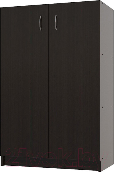 Изображение товара Стеллаж МДК СЛН2 широкий закрытый низкий 780x386x1200 (венге)