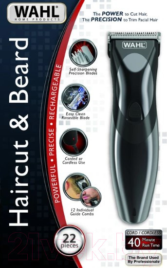 Изображение товара Триммер Wahl Haircut & Beard / 9639-816