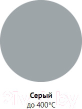 Изображение товара Эмаль Elcon Термостойкая до 400C (800г, серый)