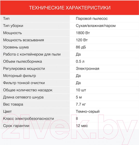 Изображение товара Вертикальный пылесос StarWind SSV9555