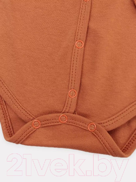 Изображение товара Боди для малышей Rant Hugs And Kisses / 6772/1-62 (Curry Brown, р.62)