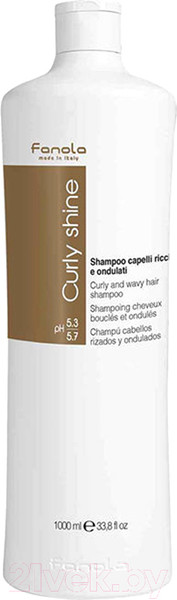 Изображение товара Шампунь для волос Fanola Curly Shine для вьющихся волос (1л)
