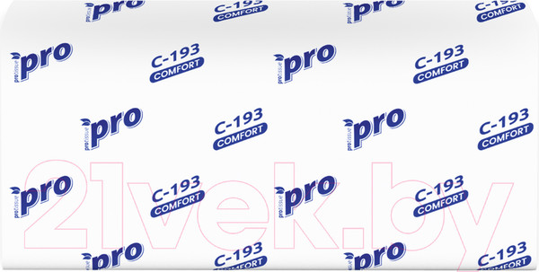 Изображение товара Бумажные полотенца PROtissue V сложения 1-слойные / С193