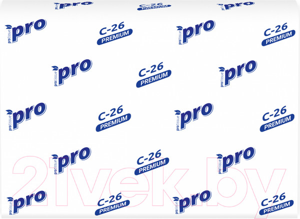 Изображение товара Бумажные полотенца PROtissue Z сложения 2-х слойные / С26
