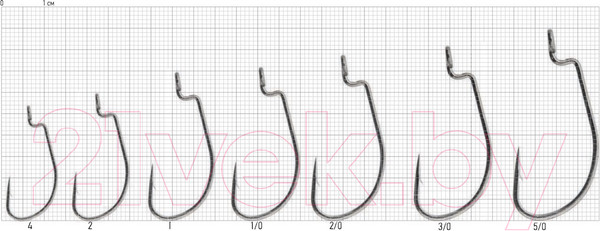 Изображение товара Набор крючков рыболовных Lucky John Predator / LJH355-001 (8шт)