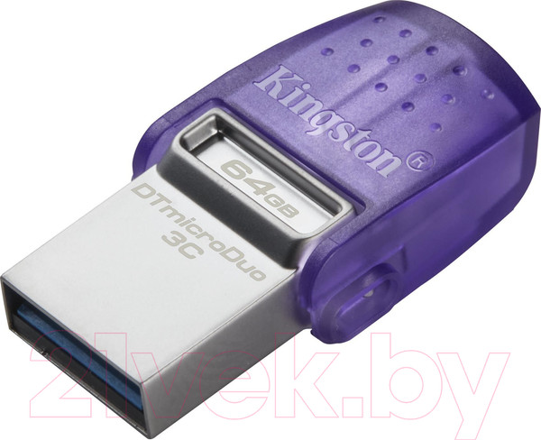 Изображение товара USB flash накопитель Kingston Data Traveler MicroDuo 64Gb (DTDUO3CG3/64GB)