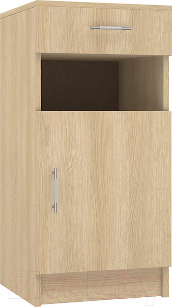 Изображение товара Тумба МДК ПРТ1 с ящиком 870x400x400 (дуб млечный)