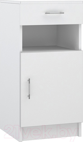 Изображение товара Тумба МДК ПРТ1 с ящиком 870x400x400 (белый)