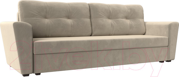 Изображение товара Диван Лига Диванов Амстердам Лайт 310 / 112434 (микровельвет бежевый)