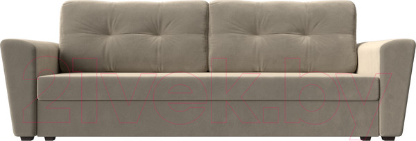 Изображение товара Диван Лига Диванов Амстердам Лайт 310 / 112434 (микровельвет бежевый)