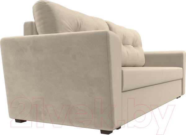 Изображение товара Диван Лига Диванов Амстердам Лайт 310 / 112434 (микровельвет бежевый)
