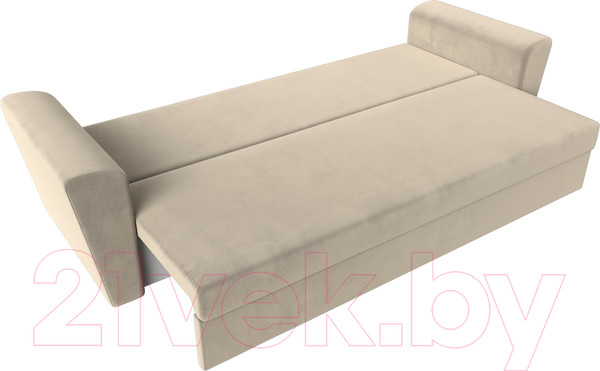 Изображение товара Диван Лига Диванов Амстердам Лайт 310 / 112434 (микровельвет бежевый)