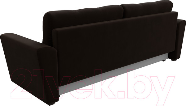 Изображение товара Диван Лига Диванов Амстердам Лайт 310 / 112439 (микровельвет коричневый)