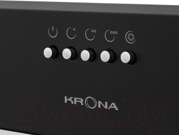 Изображение товара Вытяжка скрытая Krona Adel 600 Black Pb / КА-00002587