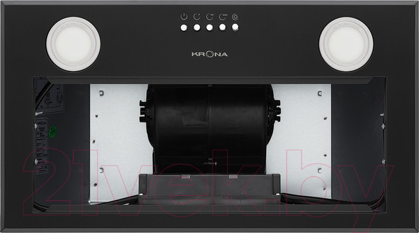 Изображение товара Вытяжка скрытая Krona Adel 600 Black Pb / КА-00002587