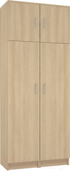 Изображение товара Шкаф МДК ПРШ1 2-х створчатый 2020x800x400 (дуб млечный)