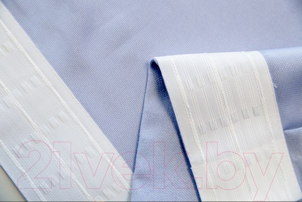 Изображение товара Шторы Decoretto Канвас небесный КН-K10 (150x260 голубой)