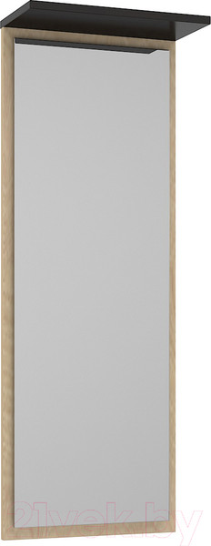 Изображение товара Зеркало МДК ПРЗ 400x1120x200 (венге/дуб млечный)
