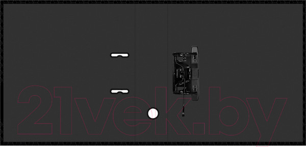 Изображение товара Папка-регистратор Berlingo DoubleBlack / AMl80502