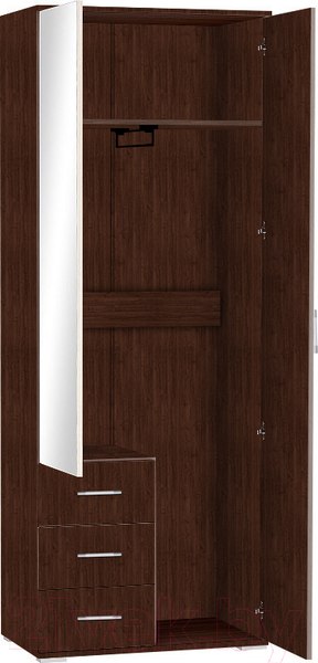 Изображение товара Шкаф МДК ГШ1 2-х створчатый 2120x800x450 (венге)