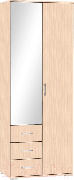Изображение товара Шкаф МДК ГШ1 2-х створчатый 2120x800x450 (дуб млечный)