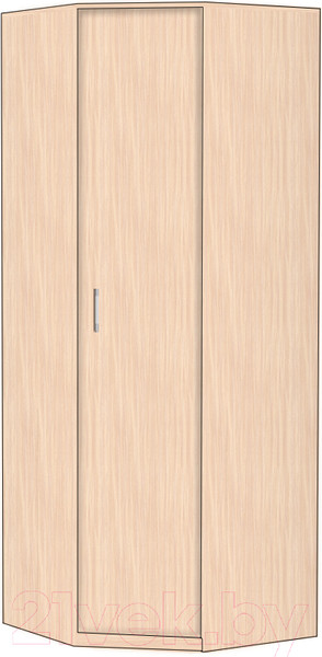 Изображение товара Шкаф МДК ГШУ угловой 2120x720x720 (дуб млечный)